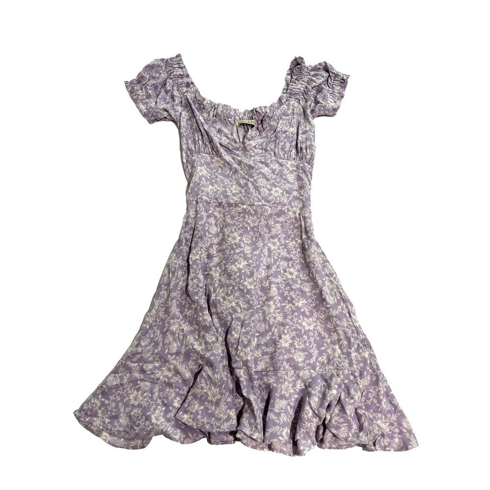 Sur La Cote Bella Mini Dress in Lilac